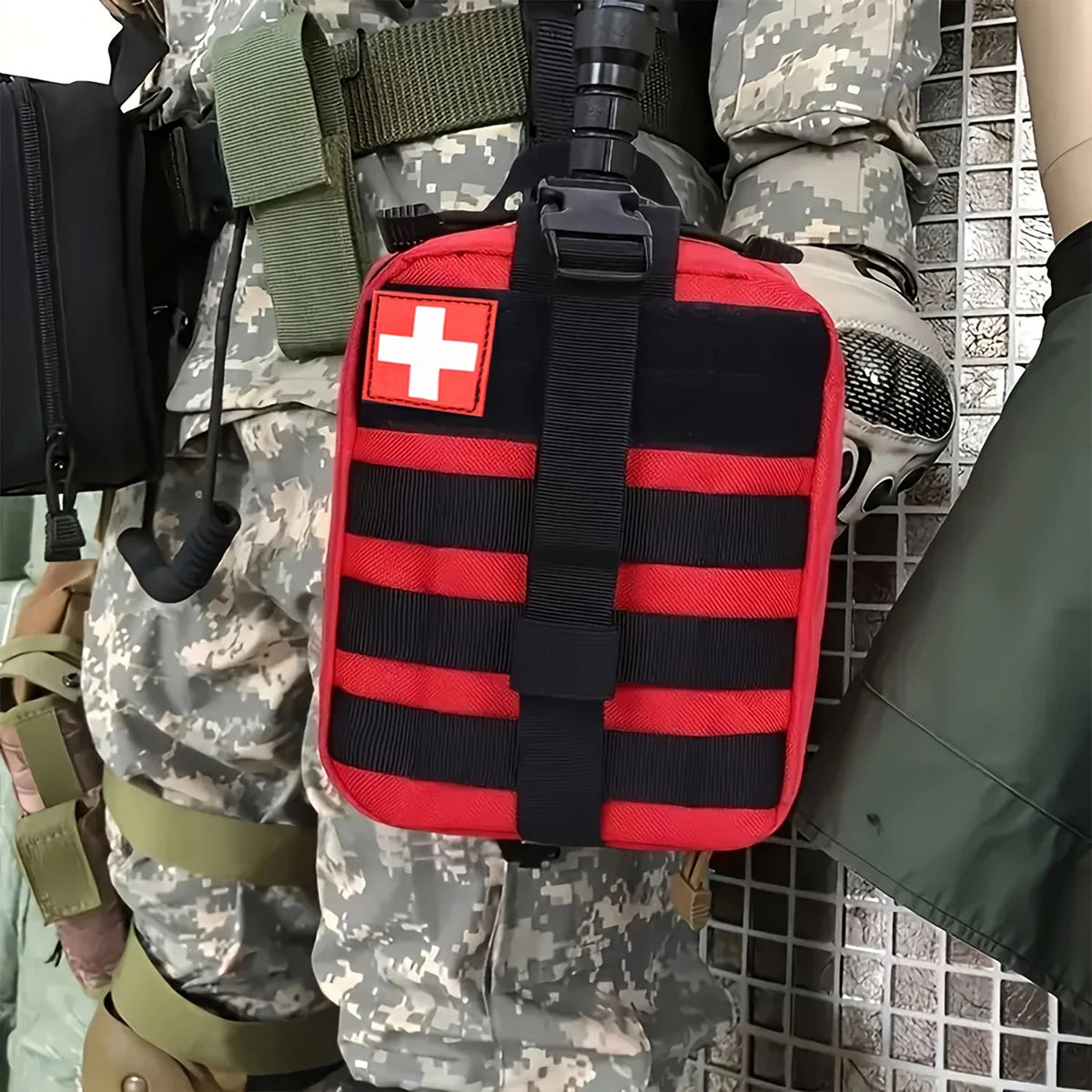 SurvyMate 379-Piece Compact Emergency Survival & First-Aid Kit