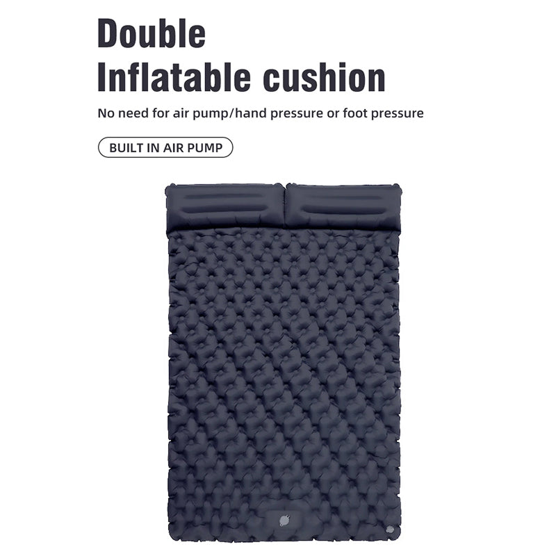 ZeniRest Double Camping Sleeping Pad with Foot Pump
