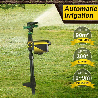 Sprynxie Motion-Activated Solar Garden Pest Deterrent