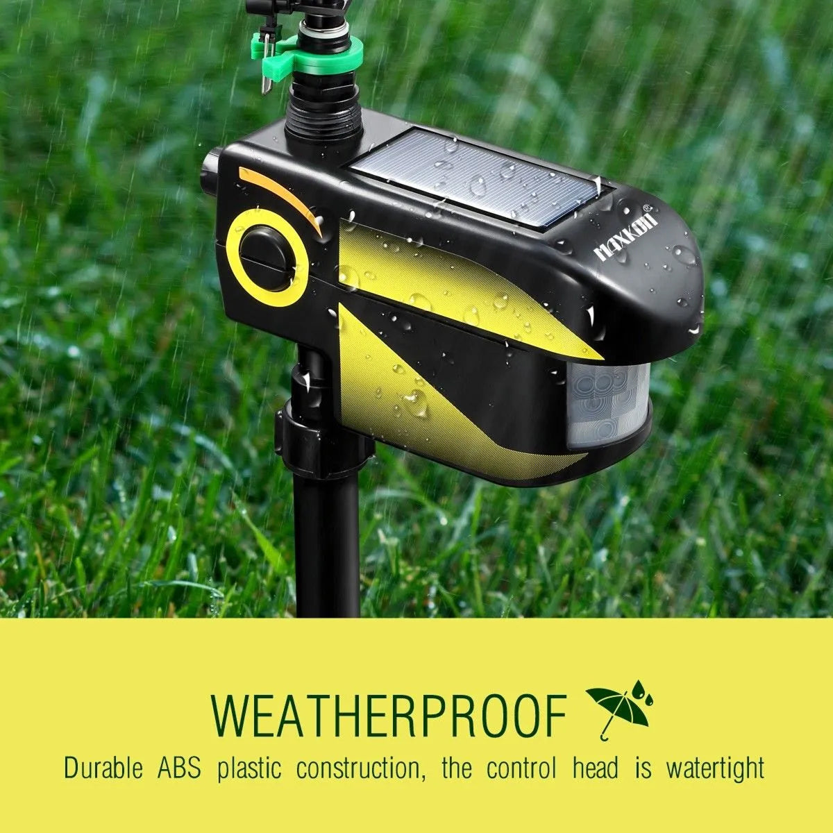 Sprynxie Motion-Activated Solar Garden Pest Deterrent