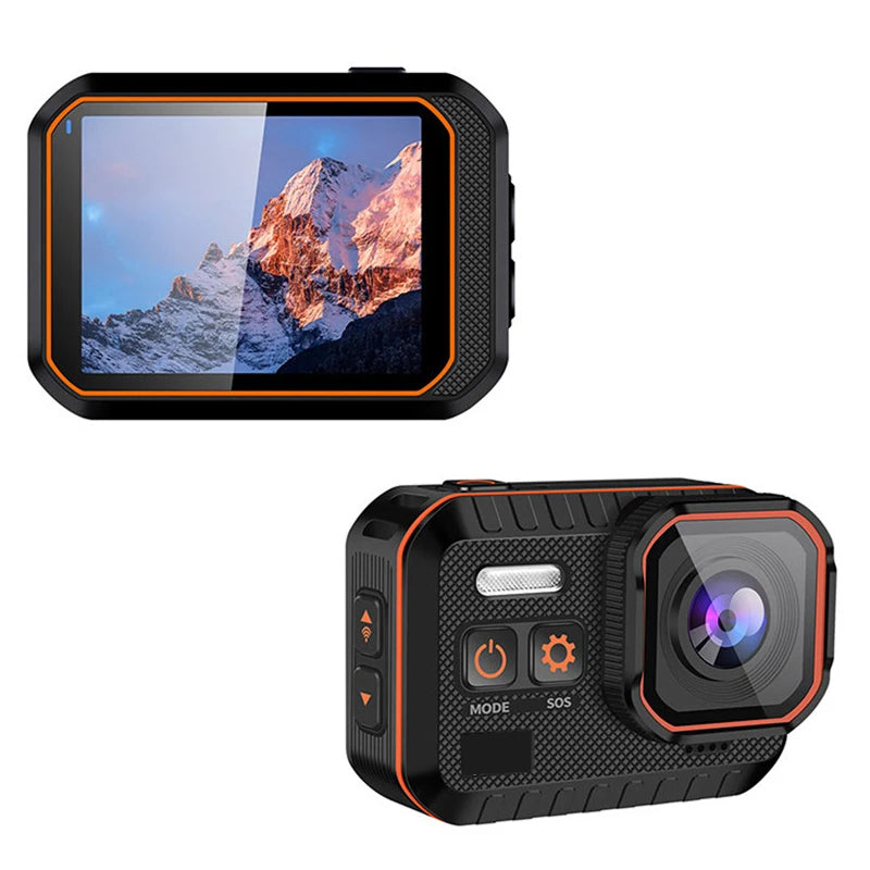 ReefiSnap IP68 Waterproof 4K Action Camera for Diving & Sports
