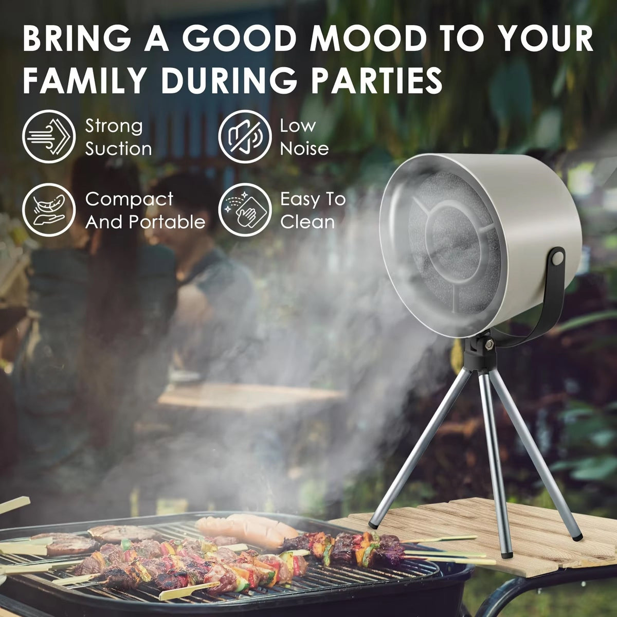 AirLifto Portable USB Range Hood for Apartments and RVs