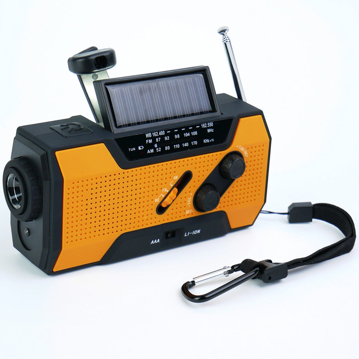 AlerSkyo NOAA Emergency Weather Radio with 5 Power Sources