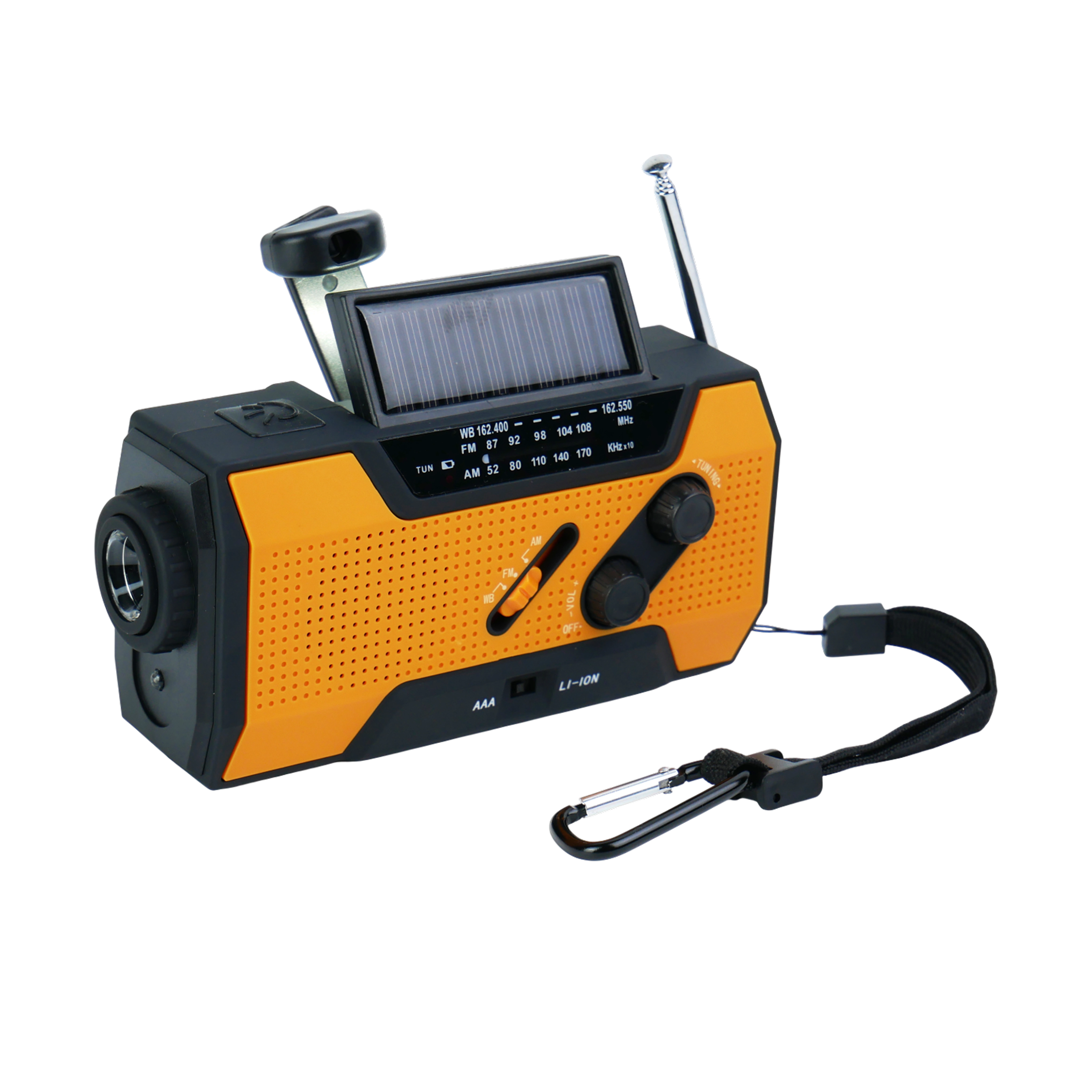 AlerSkyo NOAA Emergency Weather Radio with 5 Power Sources