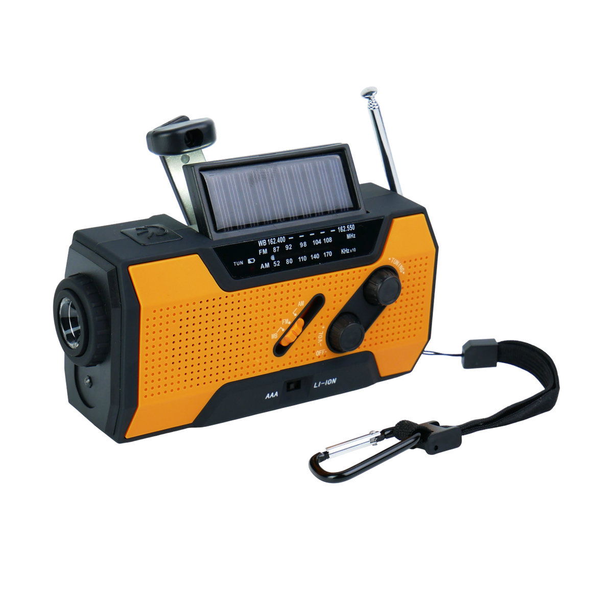 AlerSkyo NOAA Emergency Weather Radio with 5 Power Sources