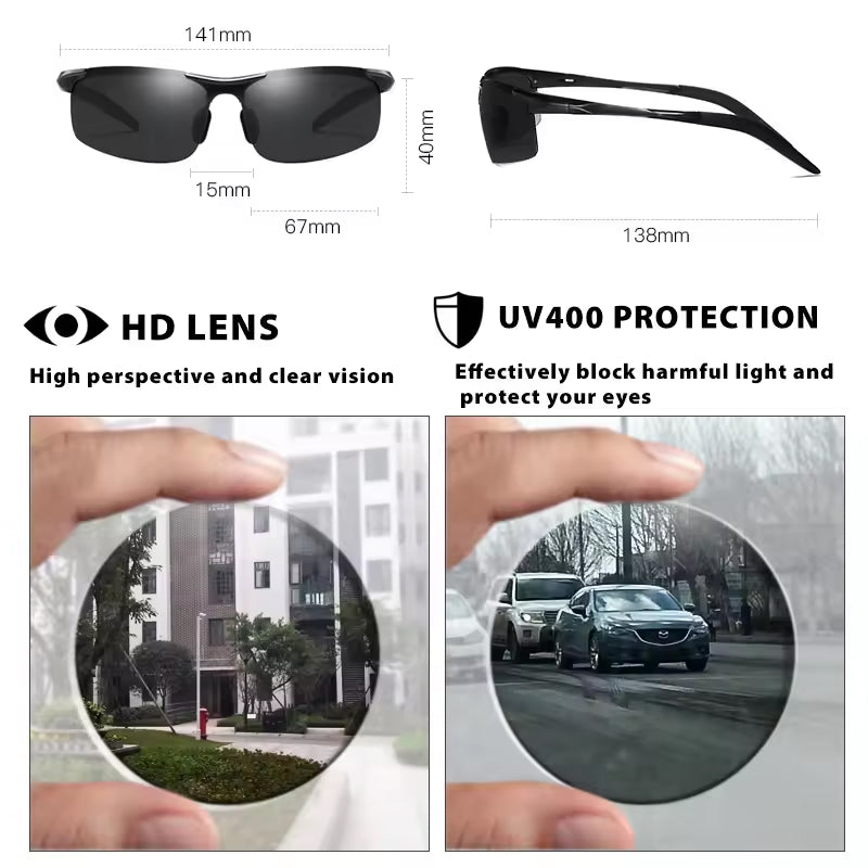 AquaOptx Polarized Photochromic Fishing Sunglasses