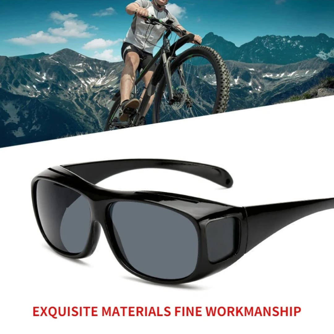 VisiLuxy Night Driving Glasses | Anti-Glare Contrast TAC Lenses
