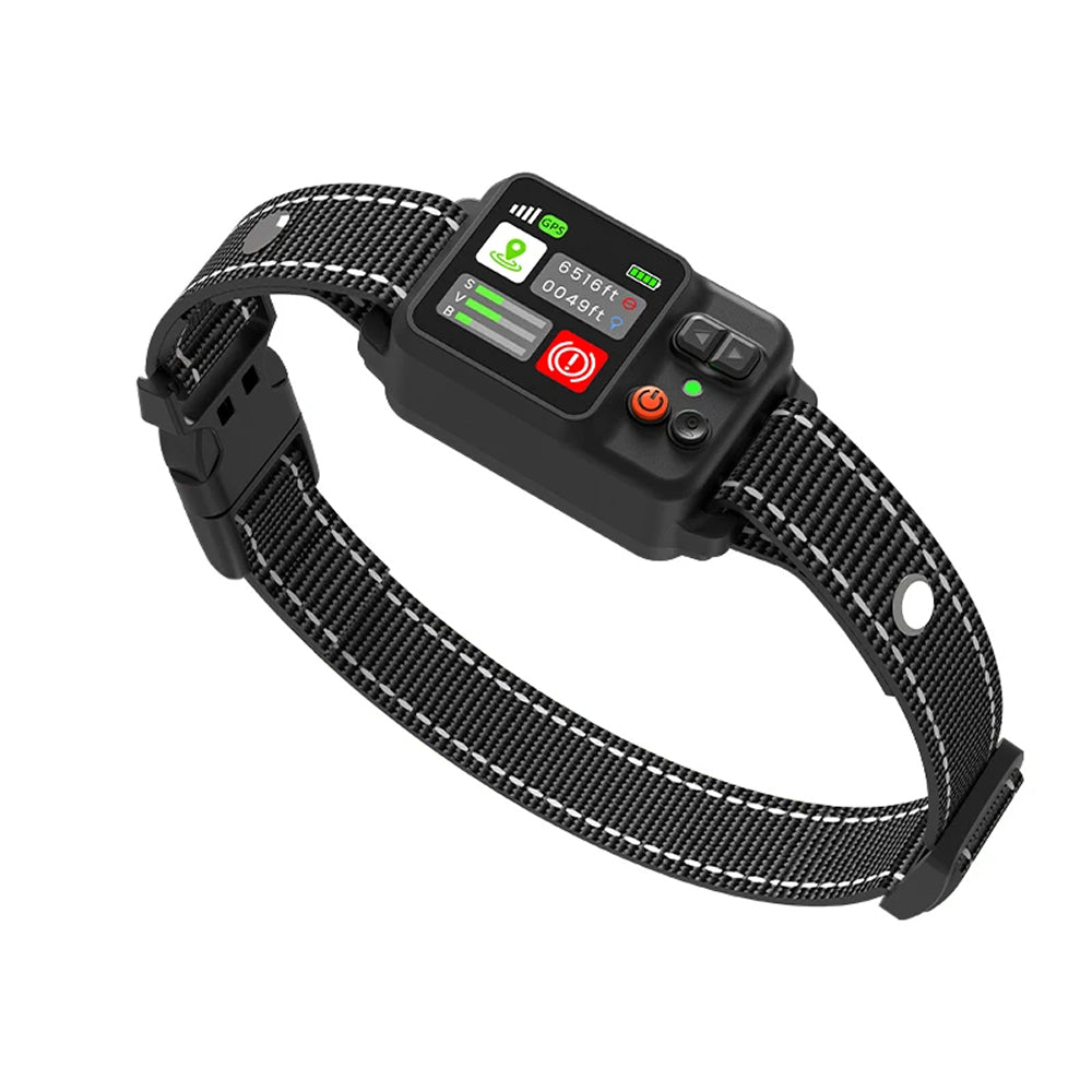 Barkadex Wireless GPS Dog Fence Collar - No Wires or Subscription