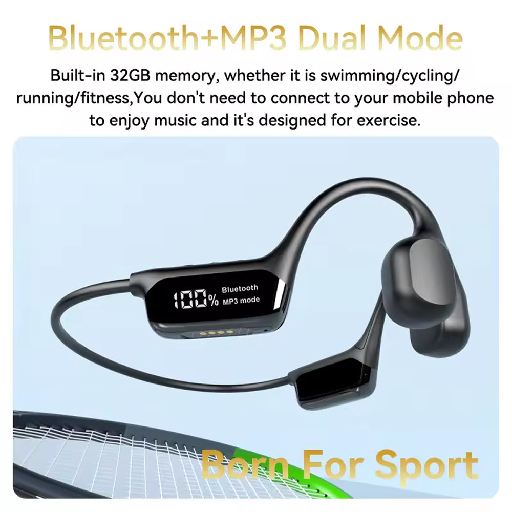 BeatoSync Bone Conduction Waterproof Pool Headphones