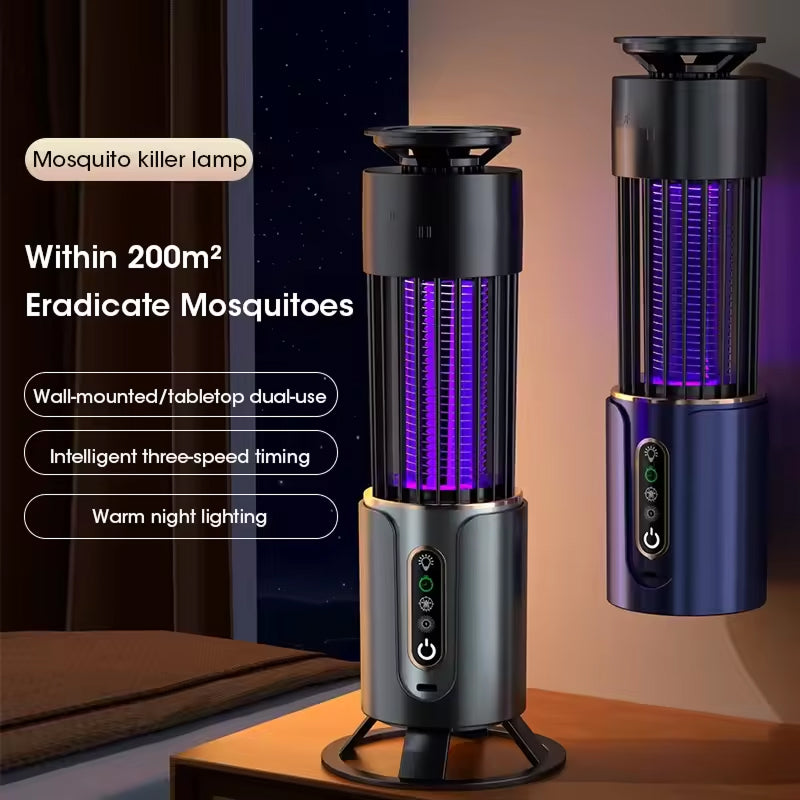 BugyTrapox Portable Indoor Mosquito Zapper & UV Insect Trap