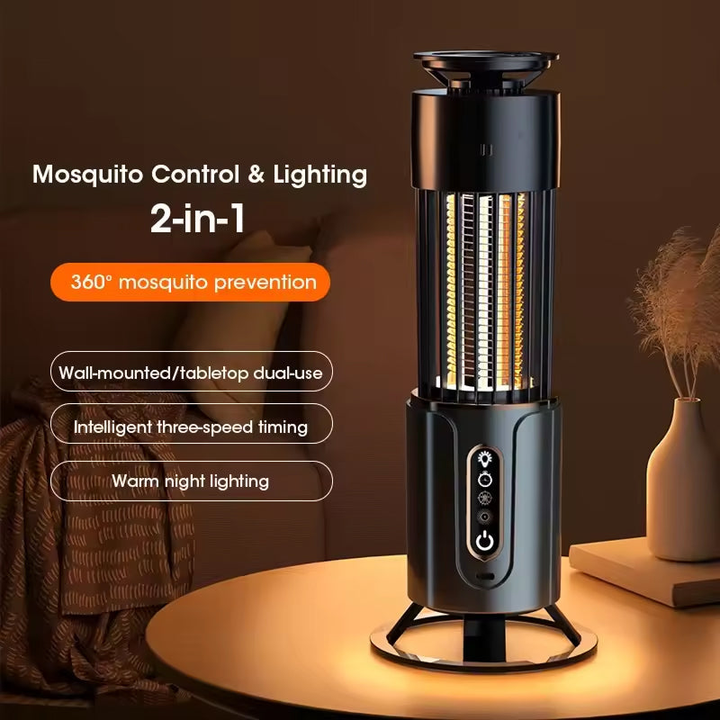 BugyTrapox Portable Indoor Mosquito Zapper & UV Insect Trap