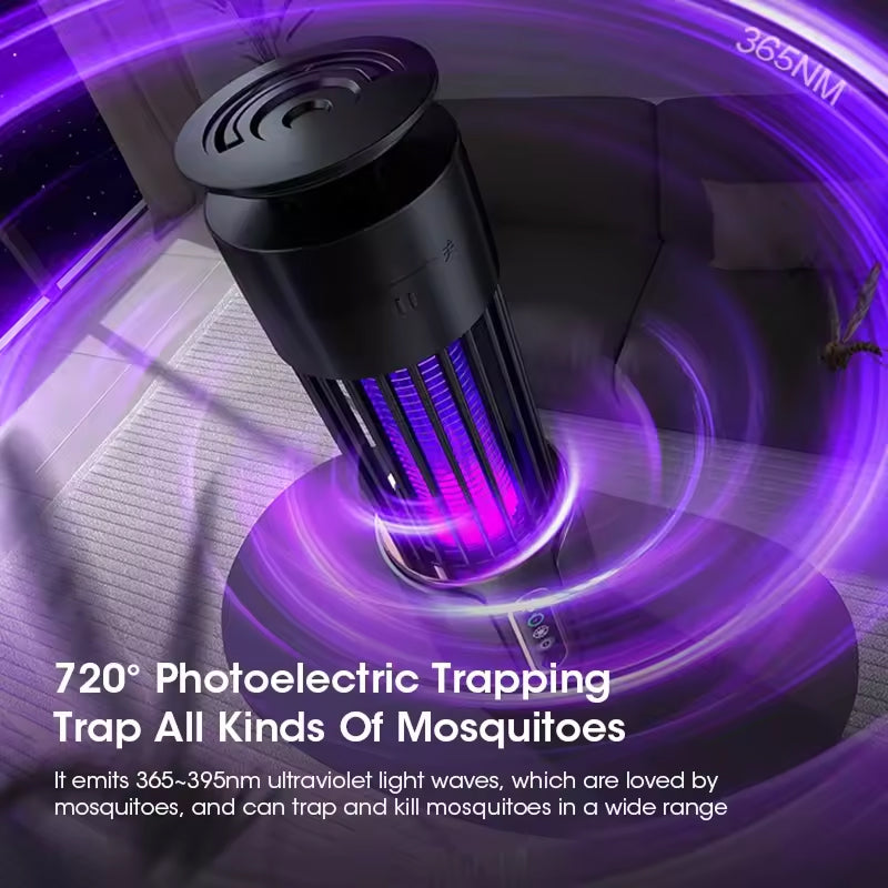 BugyTrapox Portable Indoor Mosquito Zapper & UV Insect Trap