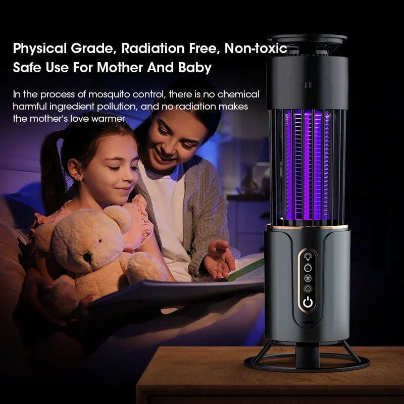 BugyTrapox Portable Indoor Mosquito Zapper & UV Insect Trap