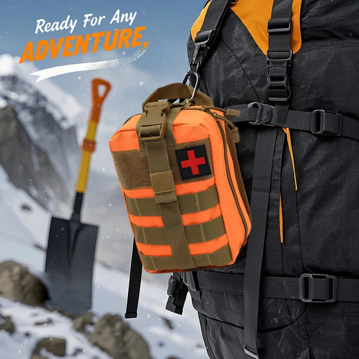 SurvyMate 379-Piece Compact Emergency Survival & First-Aid Kit