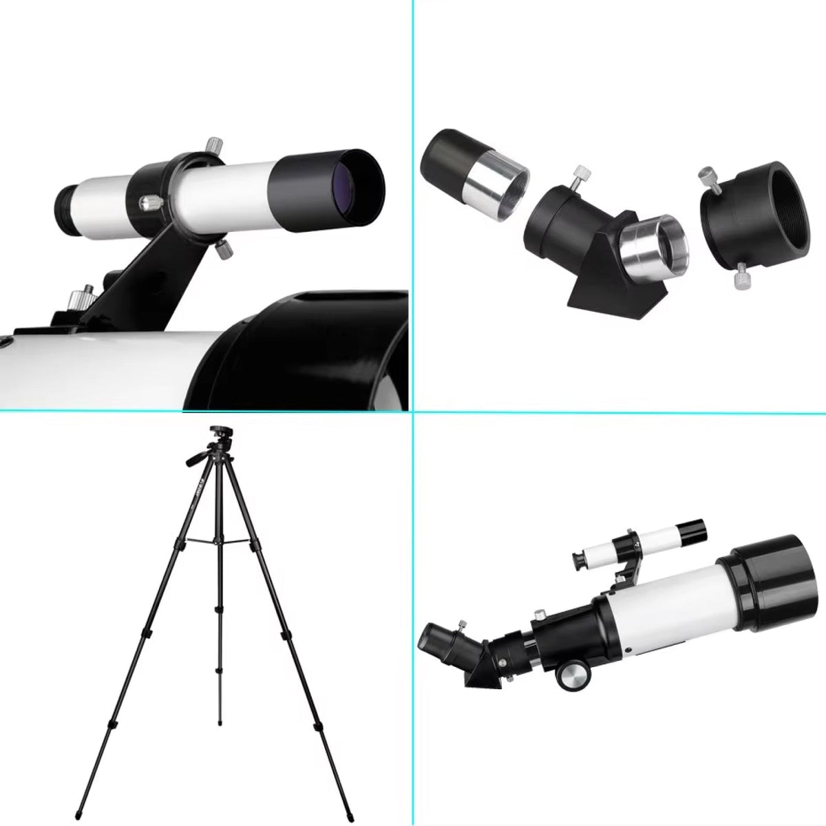 CosAtro V2 Amateur Telescope for Lunar and Planetary Stargazing