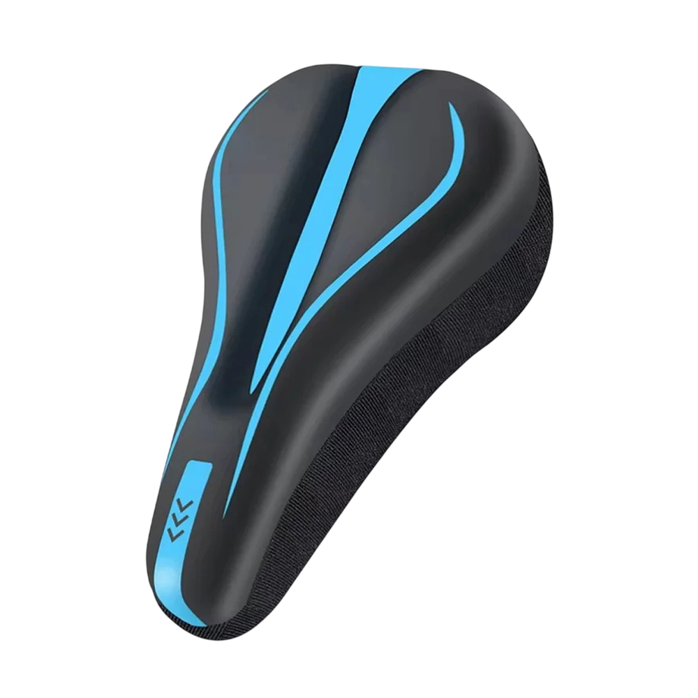 CyeClush Gel Bike Seat Cover | Ergonomic Cushioned Saddle Cover