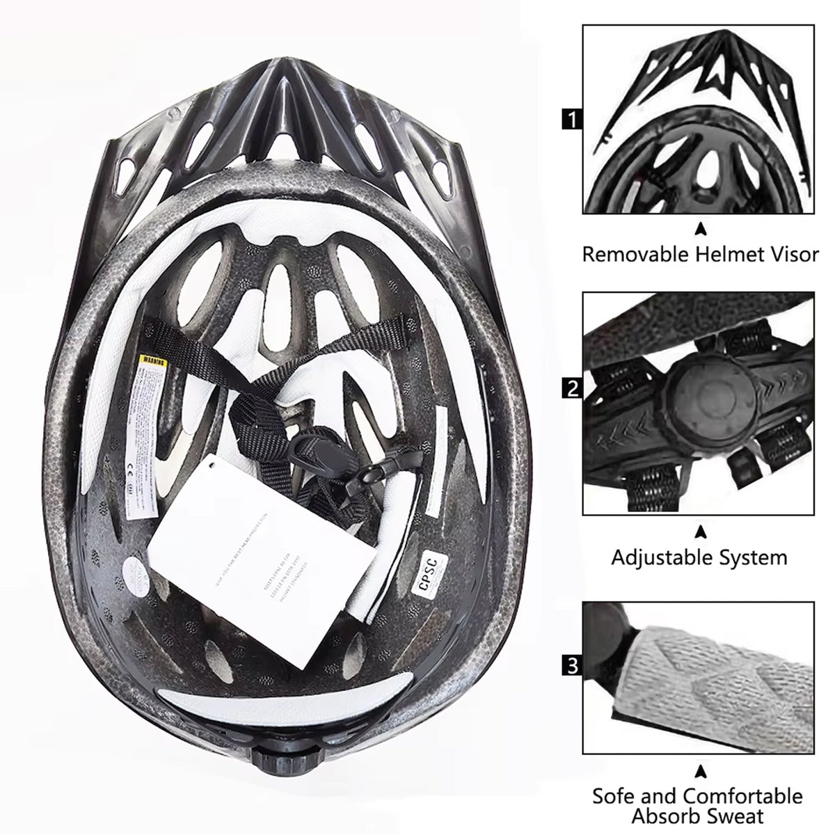 SafoSpidex 200g Professional Road & Trail Cycling Helmet