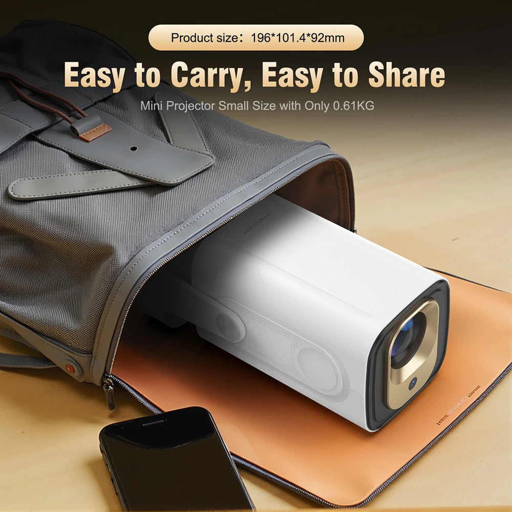DayeeView 1080P Outdoor Daylight Projector with Android 11