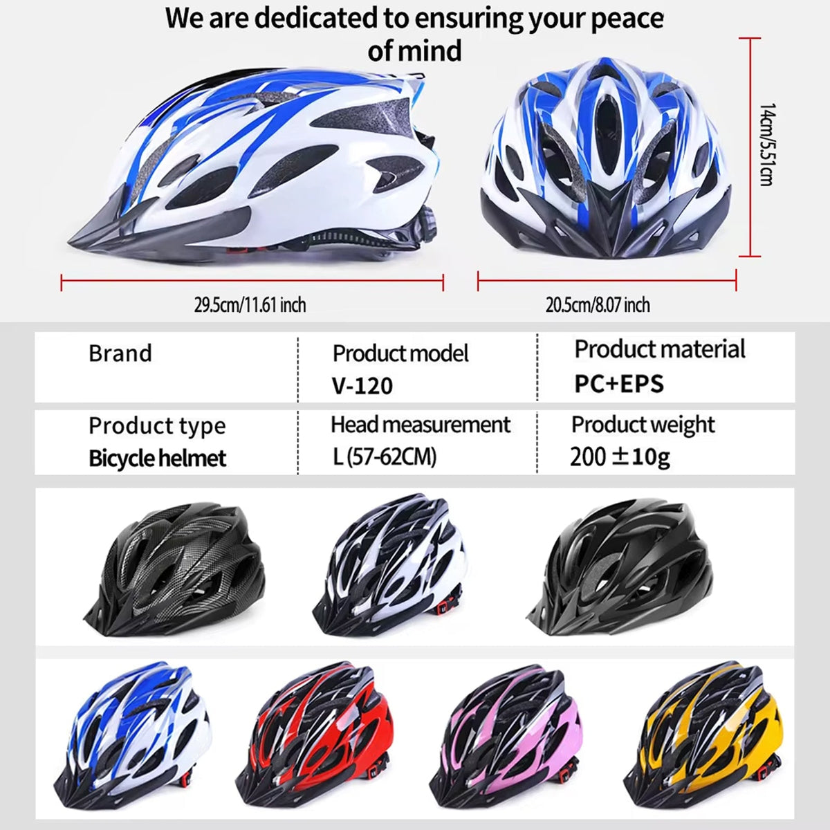 SafoSpidex 200g Professional Road & Trail Cycling Helmet