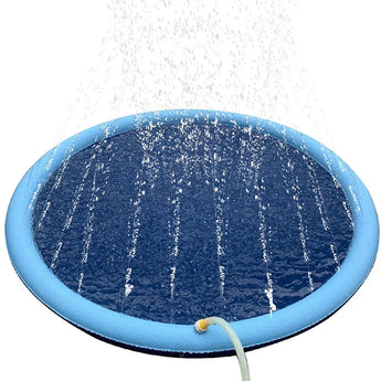 WoofiPool Heavy Duty Dog Splash Pad & Sprinkler Pool