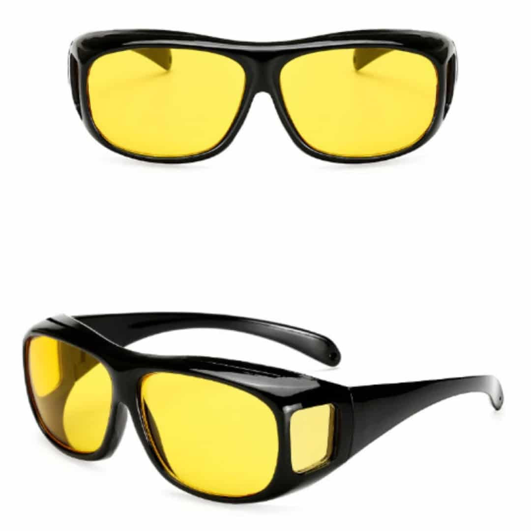 VisiLuxy Night Driving Glasses | Anti-Glare Contrast TAC Lenses