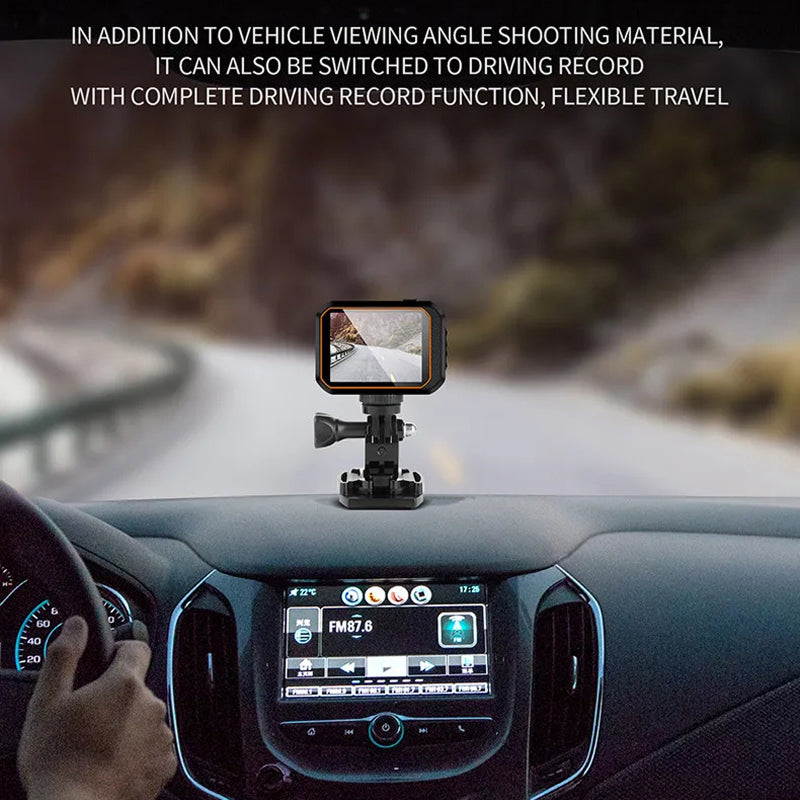 ReefiSnap IP68 Waterproof 4K Action Camera for Diving & Sports