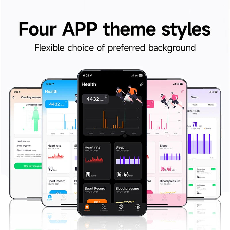 StryaVex 22g Lightweight Fitness Tracker with GPS and 30-Day Battery