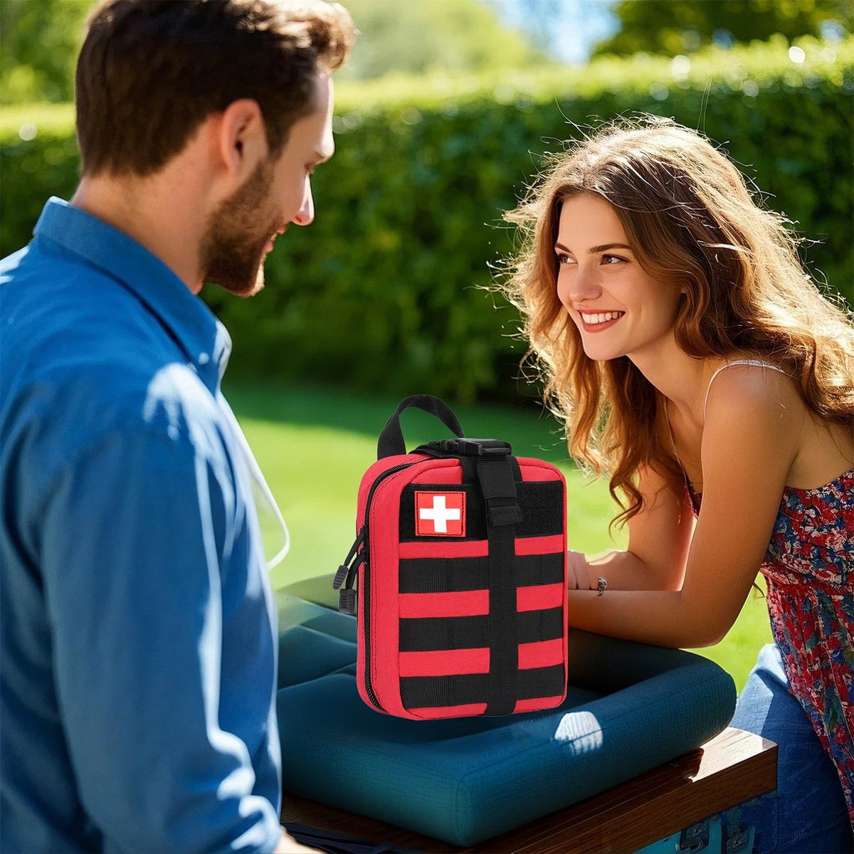 SurvyMate 379-Piece Compact Emergency Survival & First-Aid Kit