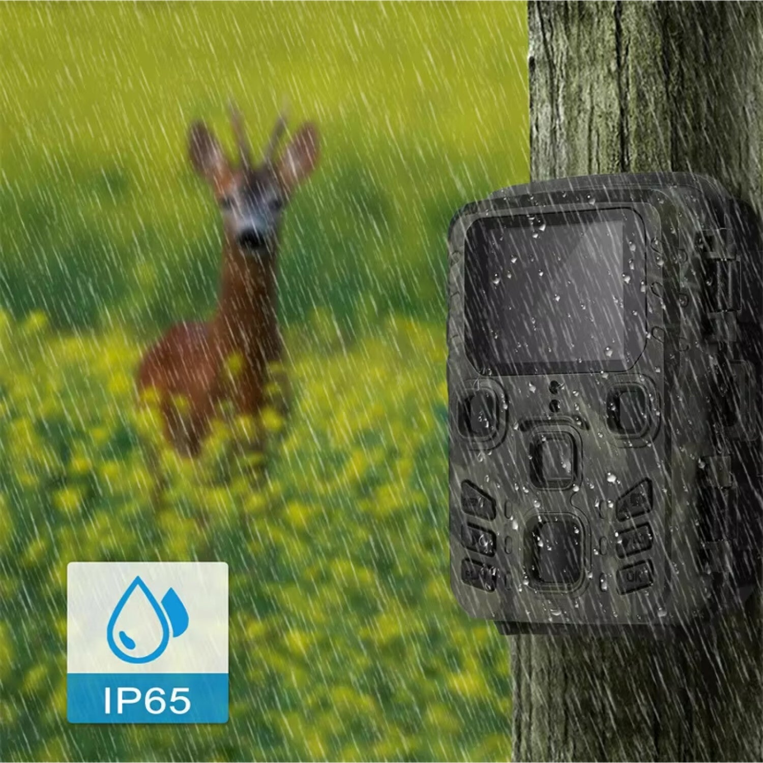 FaunPeak 20MP WiFi Wildlife Trail Camera for Nature Observation