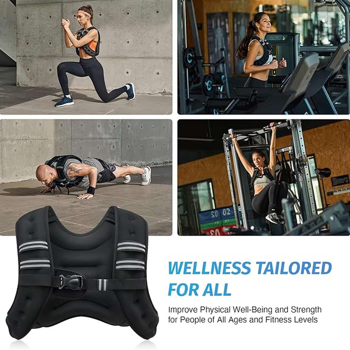 FleetoRun Weighted Vest for Running & HIIT Training