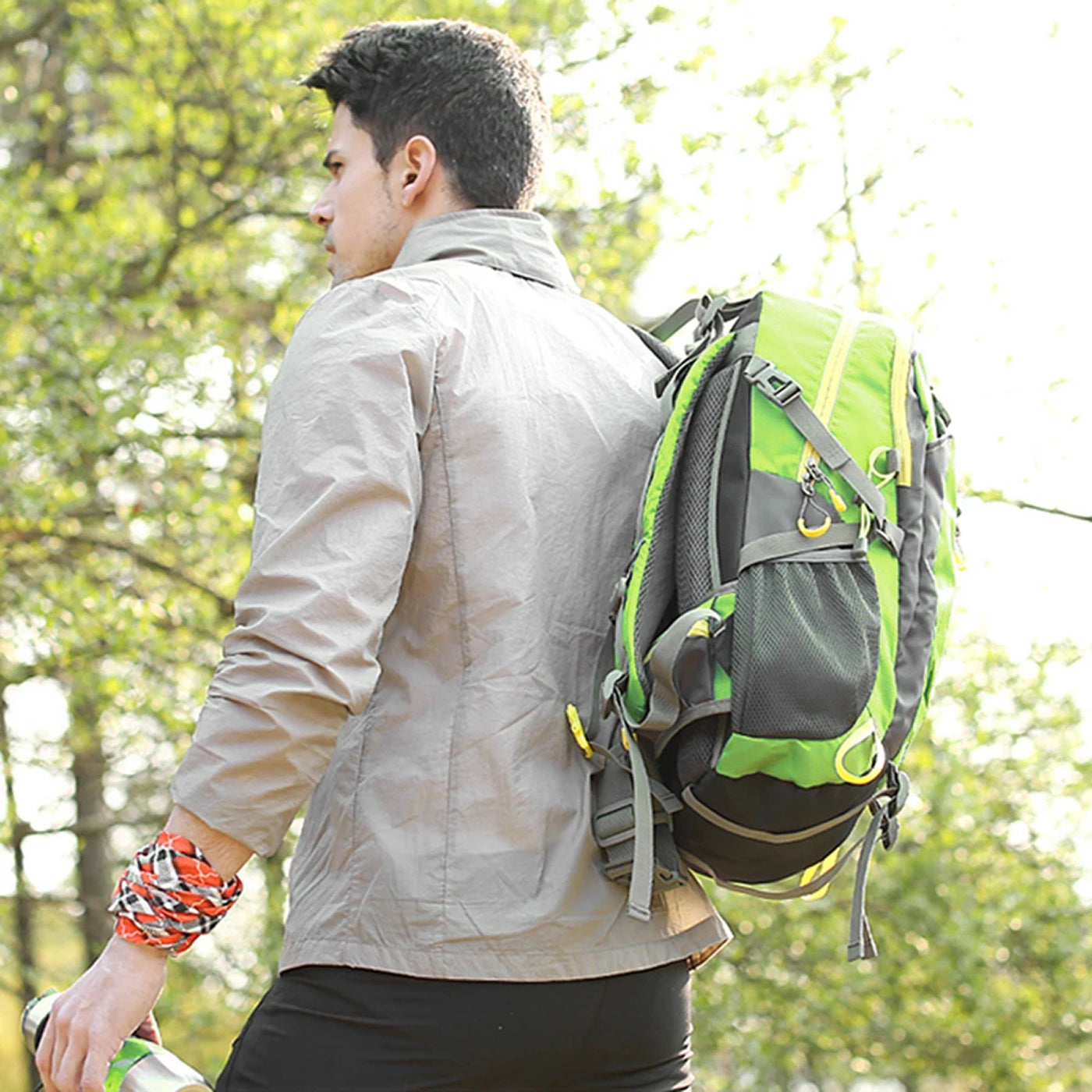 GlacoFlow Ultra-Lightweight 40L Waterproof Hiking Backpack