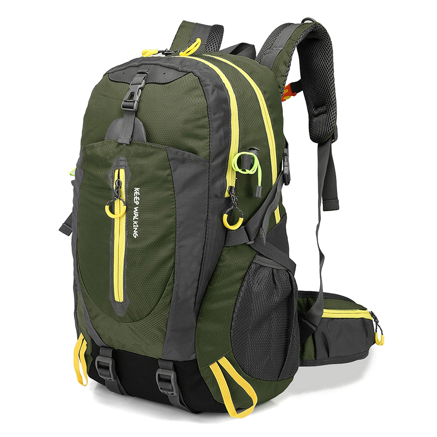 GlacoFlow Ultra-Lightweight 40L Waterproof Hiking Backpack