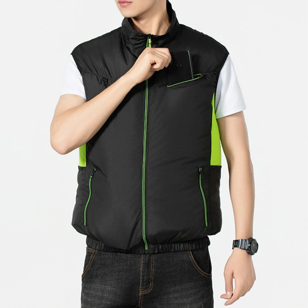 IcyZapek Multi-Speed Fan Powered Cooling Vest for Heat Relief