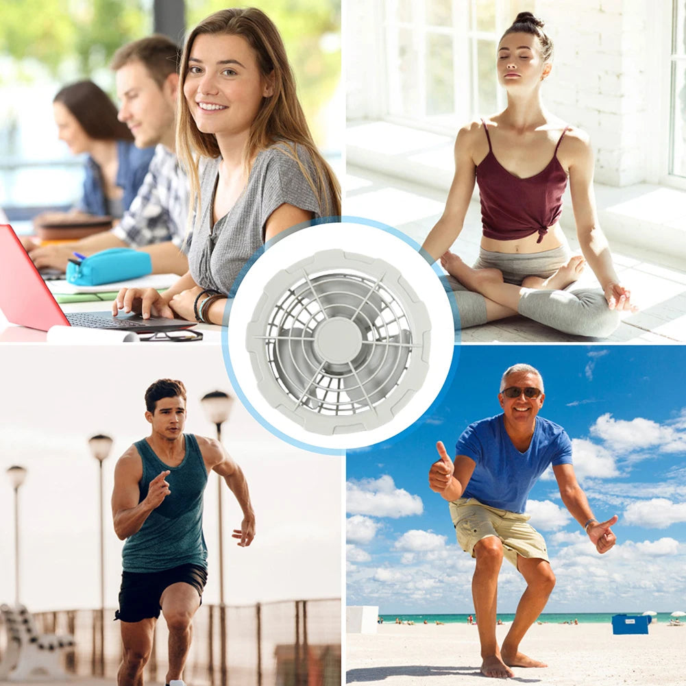 IcyZapek Multi-Speed Fan Powered Cooling Vest for Heat Relief