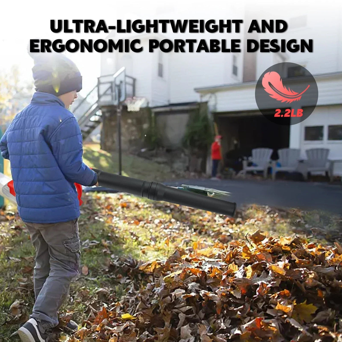LeafiJet 2-in-1 Cordless Blower and Vacuum - Brushless Power