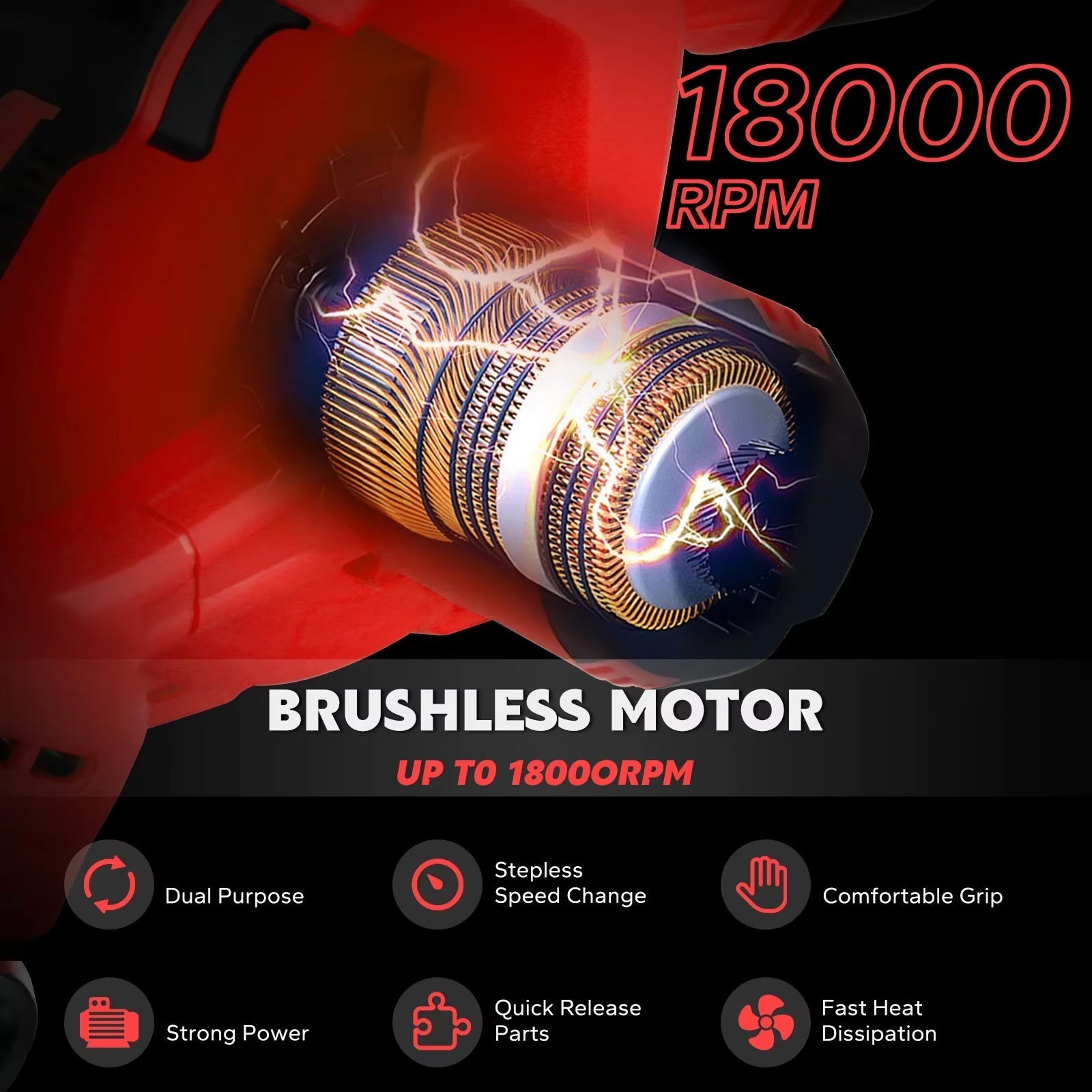 LeafiJet 2-in-1 Cordless Blower and Vacuum - Brushless Power