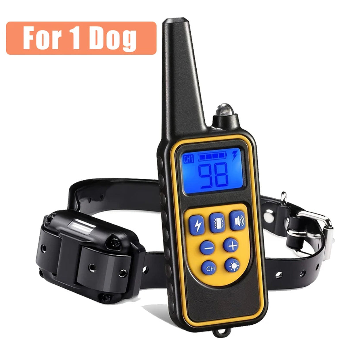 LoykaSoz Dog Training Collar with 880-Yard Remote & IP67 Waterproof Receiver