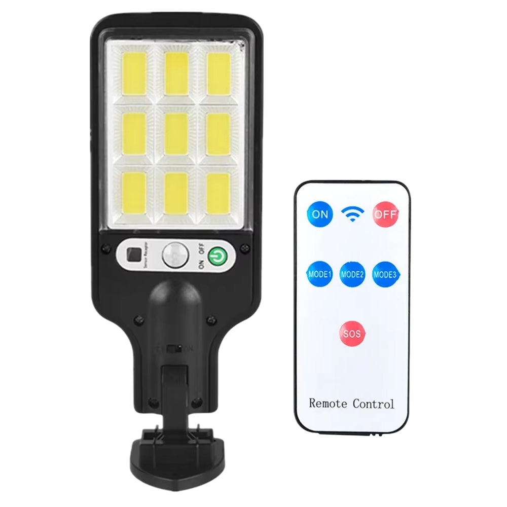 LumieFlux 1500LM Solar Powered Security Flood Light with Motion Sensor
