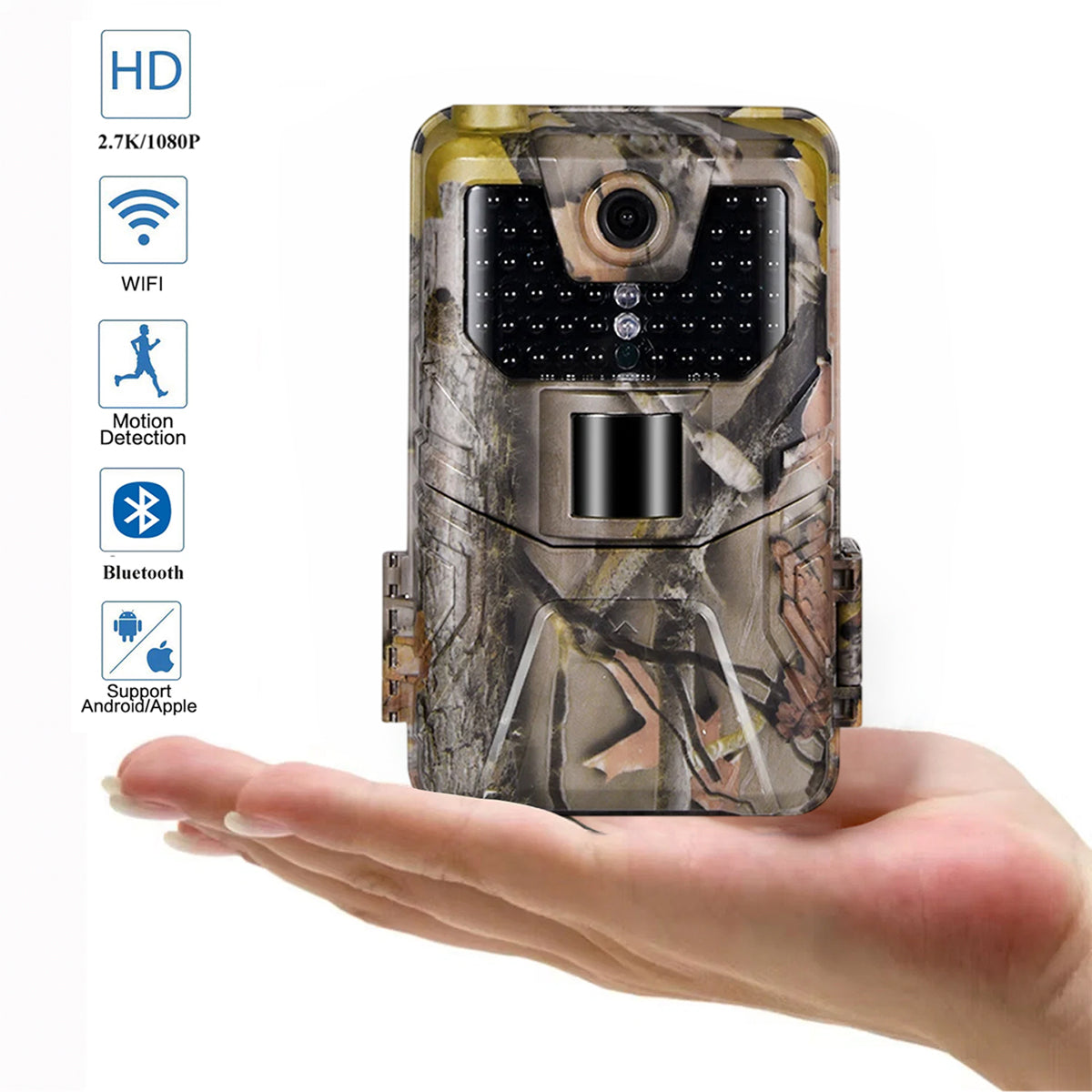 MosSnapie Night Vision Wildlife & Trail Camera for Garden