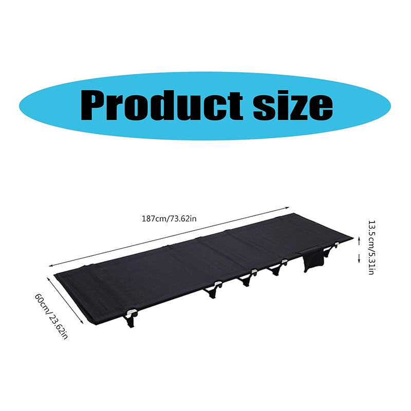 NapixCamo Heavy-Duty Lightweight Camping Cot