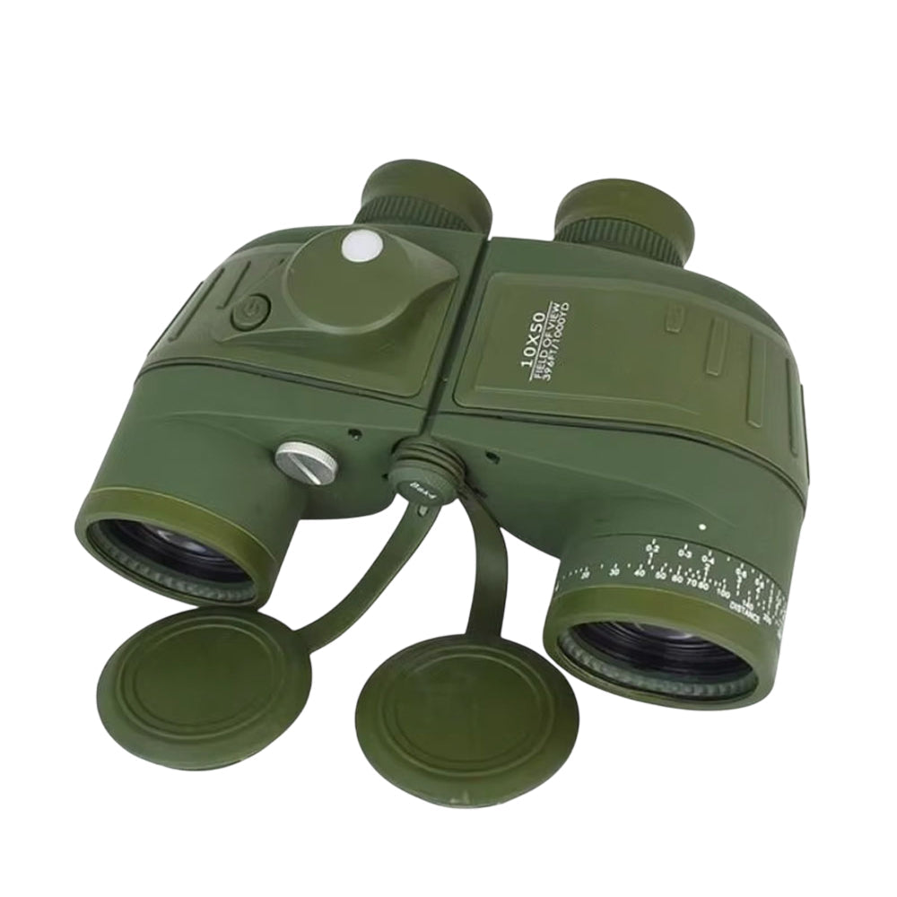 NautixCor 10x50 Waterproof Marine Binoculars with Compass