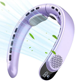 NeckyKool Bladeless Portable Neck Fan for Outdoor Sports and Work