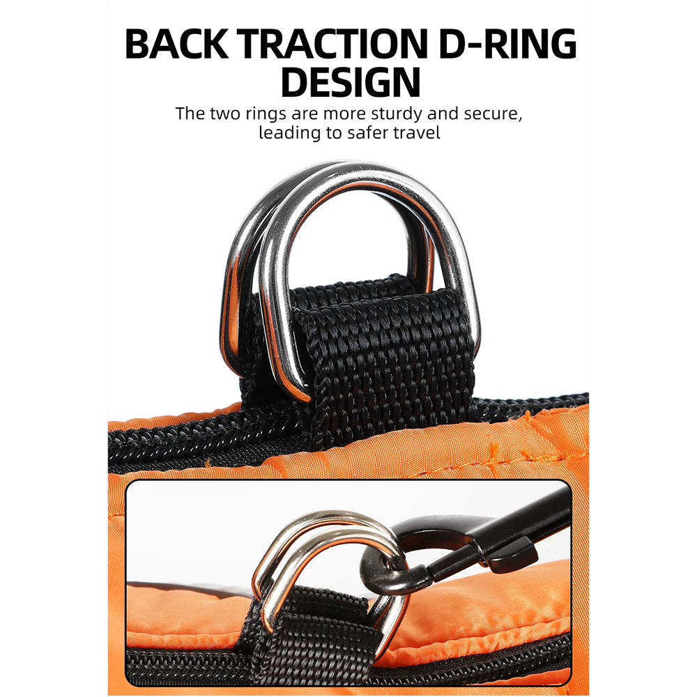 NordiPawi All-Weather 4-Leg Winter Dog Coat with Leash D-Rings
