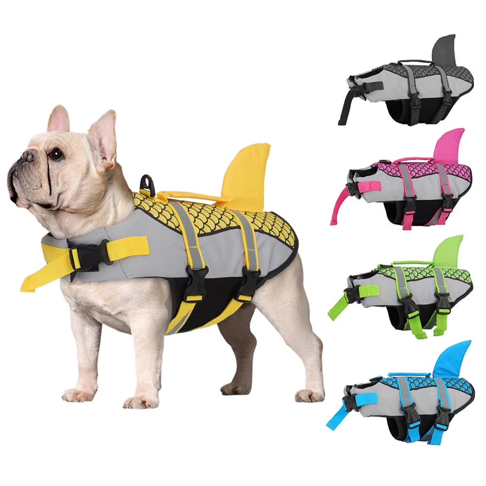 PawiFloat Dog Life Jacket with Rescue Handle and High Buoyancy