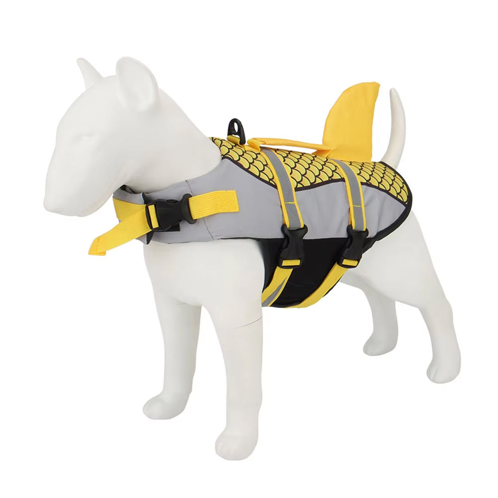 PawiFloat Dog Life Jacket with Rescue Handle and High Buoyancy