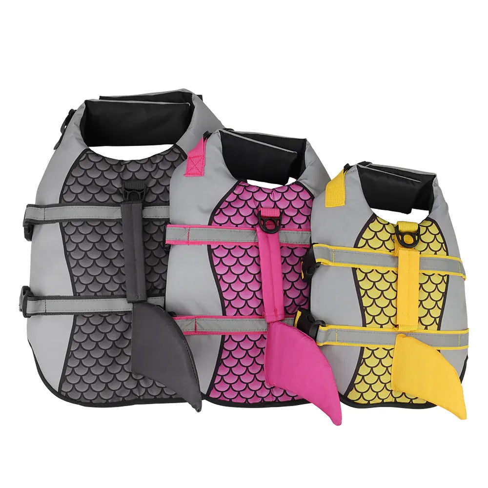 PawiFloat Dog Life Jacket with Rescue Handle and High Buoyancy
