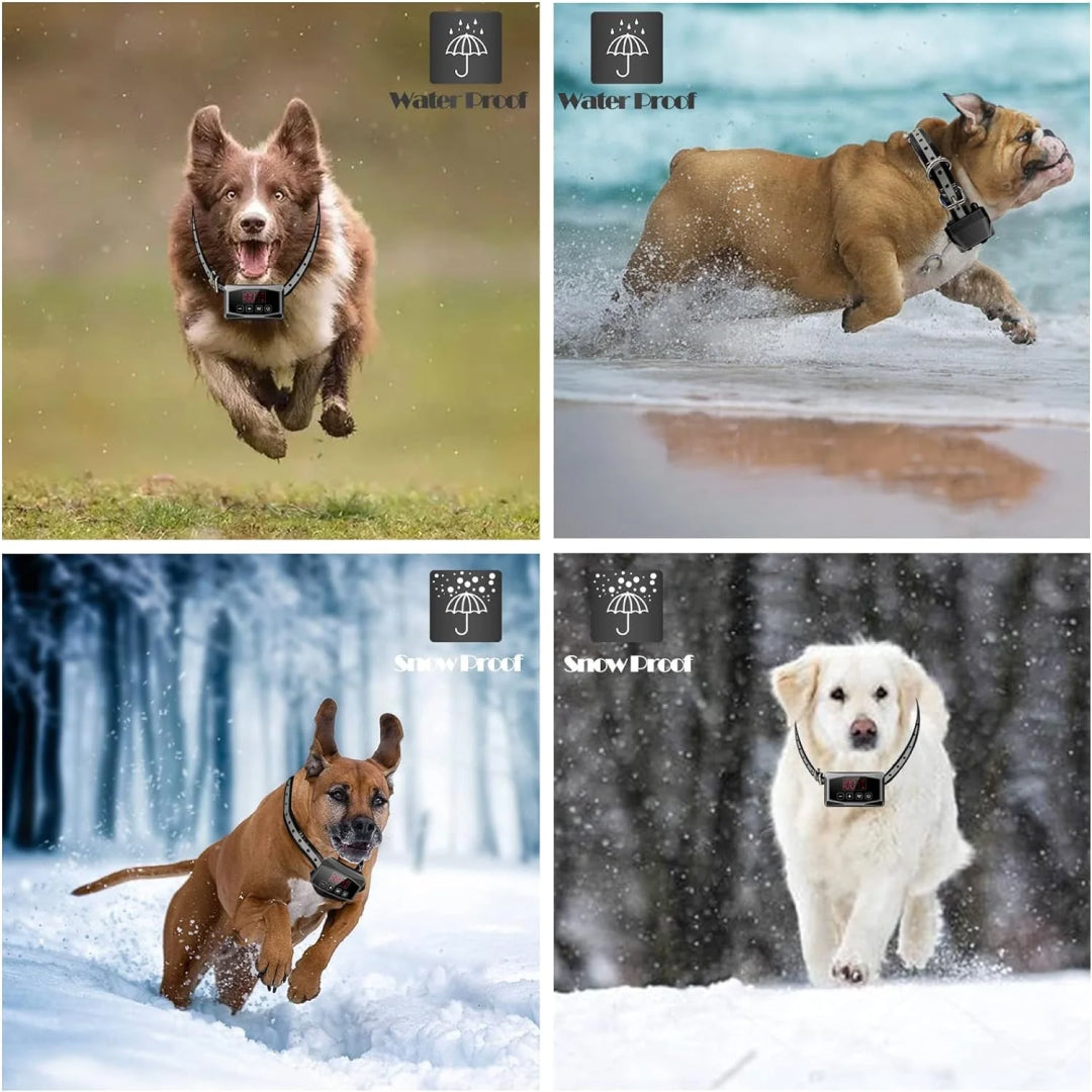 PupiPatro Portable Wireless GPS Dog Fence & Training Collar