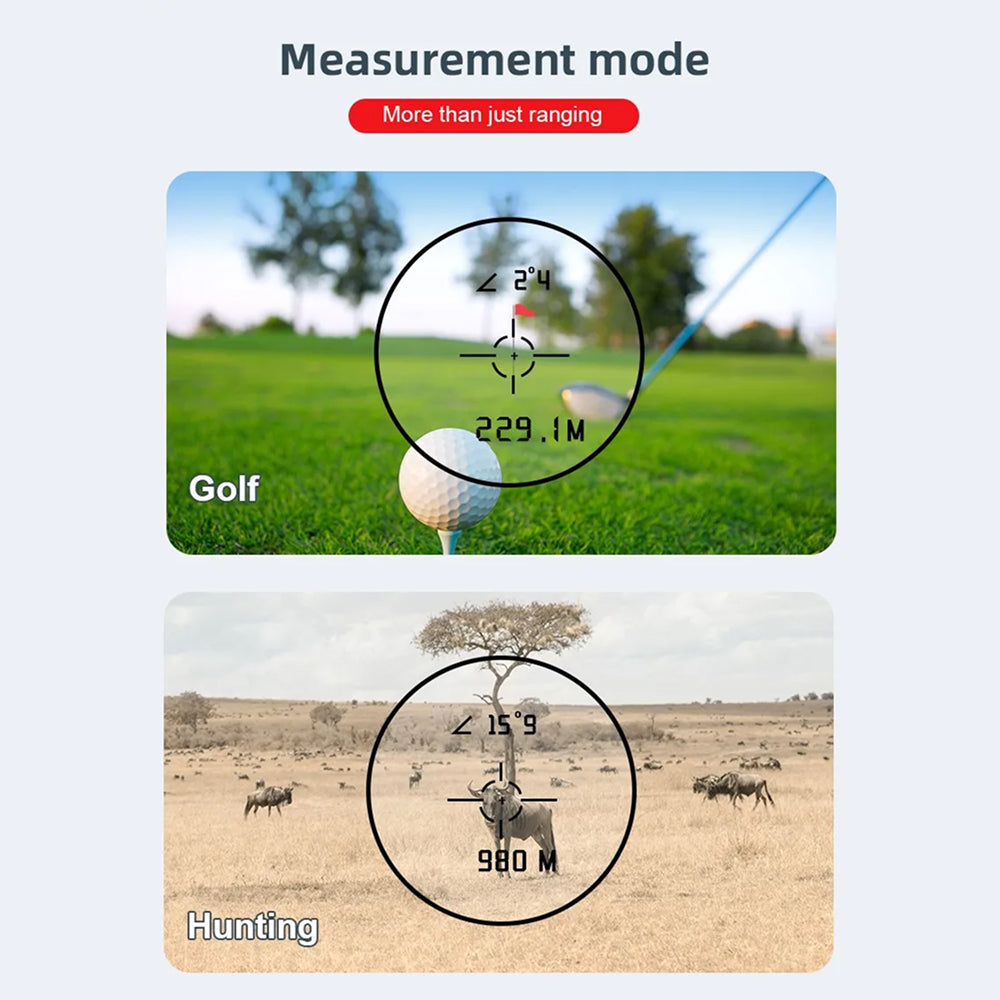 RangiMax Golf Rangefinder with Slope & Flagpole Lock