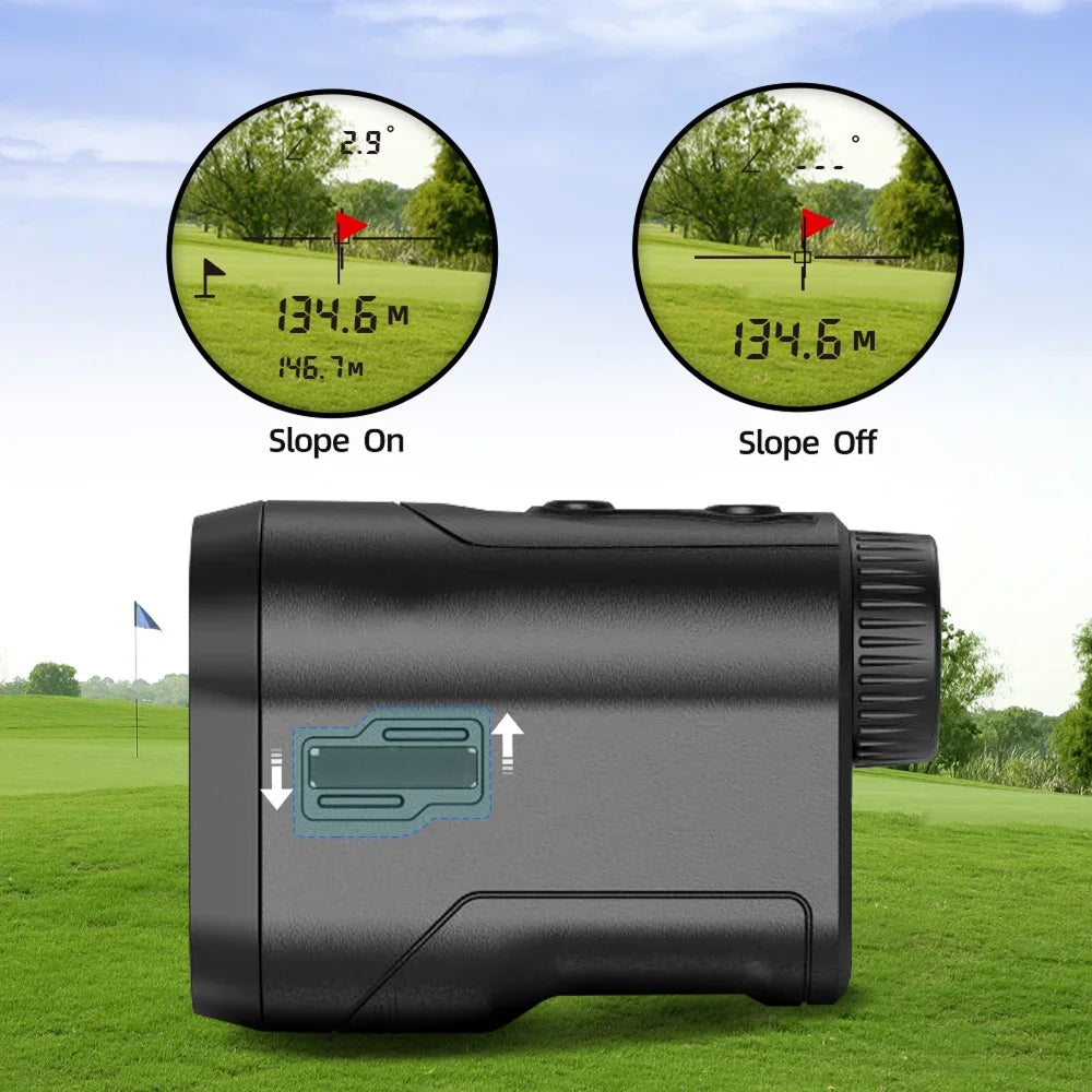 RangiMax Golf Rangefinder with Slope & Flagpole Lock