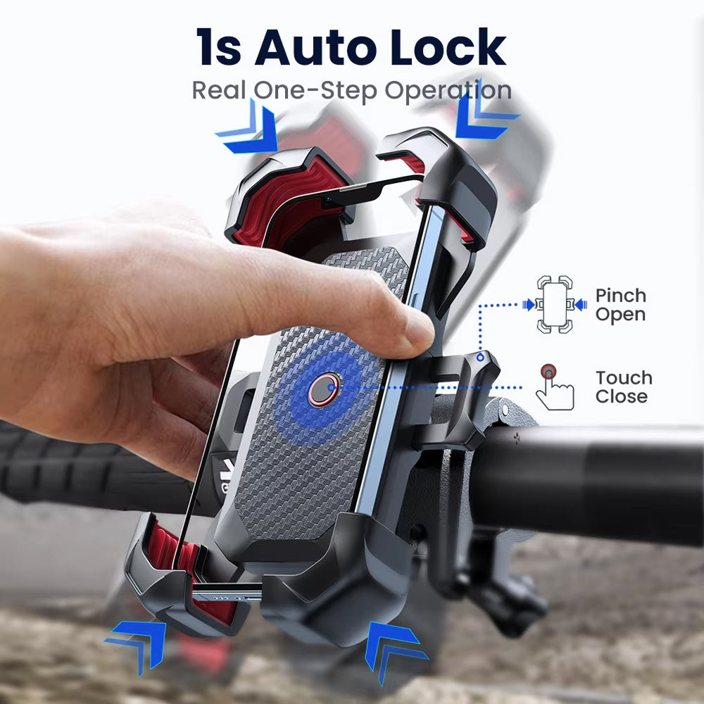 RidoFolix Universal Secure Bike & Motorcycle Phone Mount